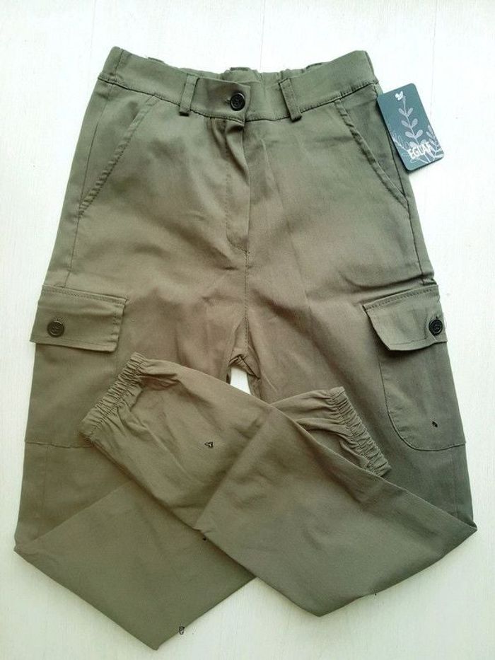 Pants cargo extensible kaki Eglaf