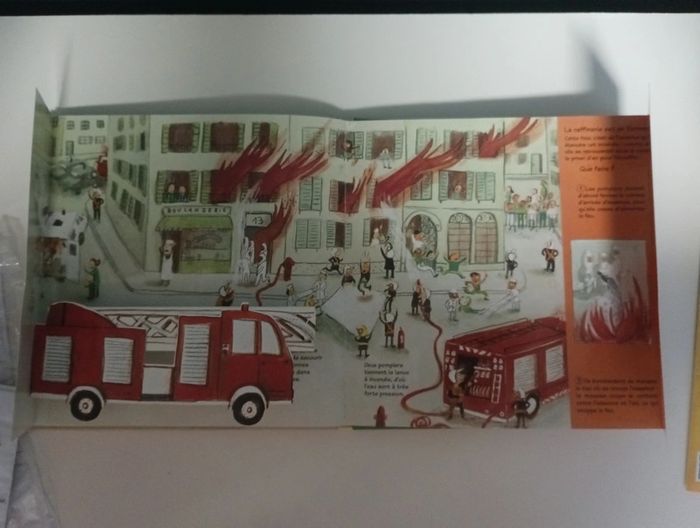 Kididoc : Le feu et les pompiers - photo numéro 2