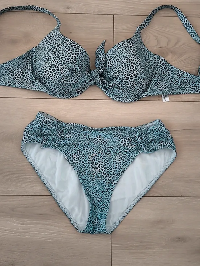 Maillot de bain 2 pièces Janine Robin 36 - photo numéro 2