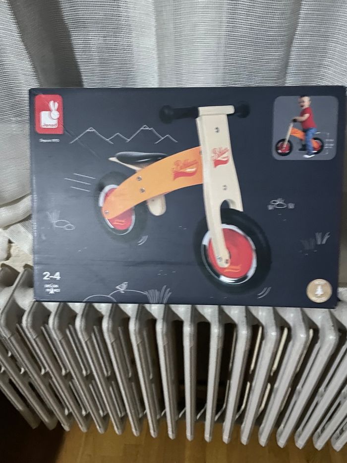 Draisienne neuve emballée Janod