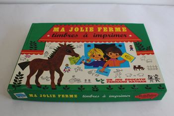 Nathan Ma jolie Ferme Timbres à imprimer 1969