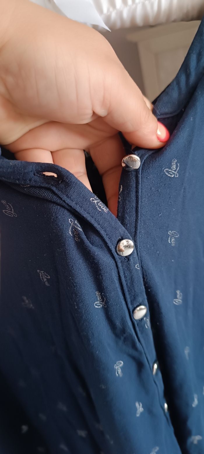 T-shirt / Blouse bleu femme - photo numéro 4