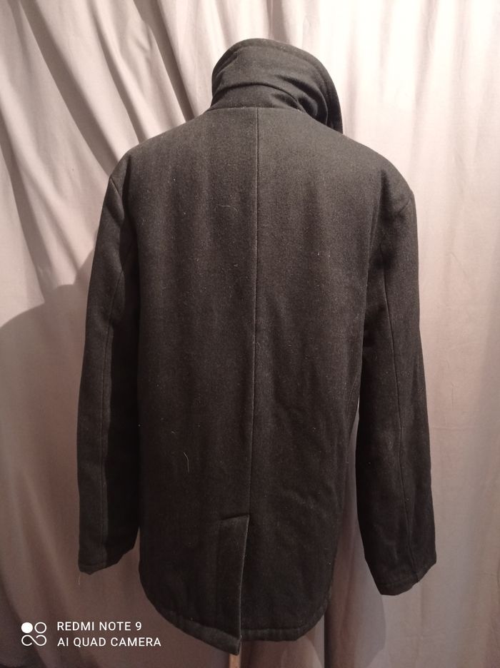 manteau noir de Crossby style caban 44 réf 978 P - photo numéro 3