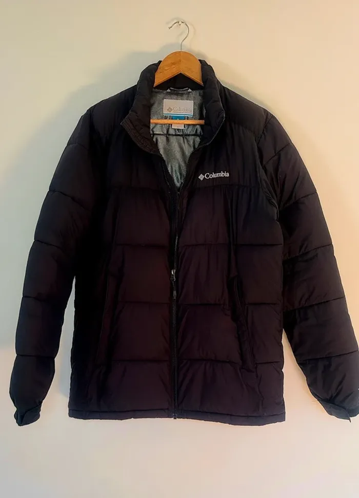 Doudoune noire Columbia taille S - photo numéro 2