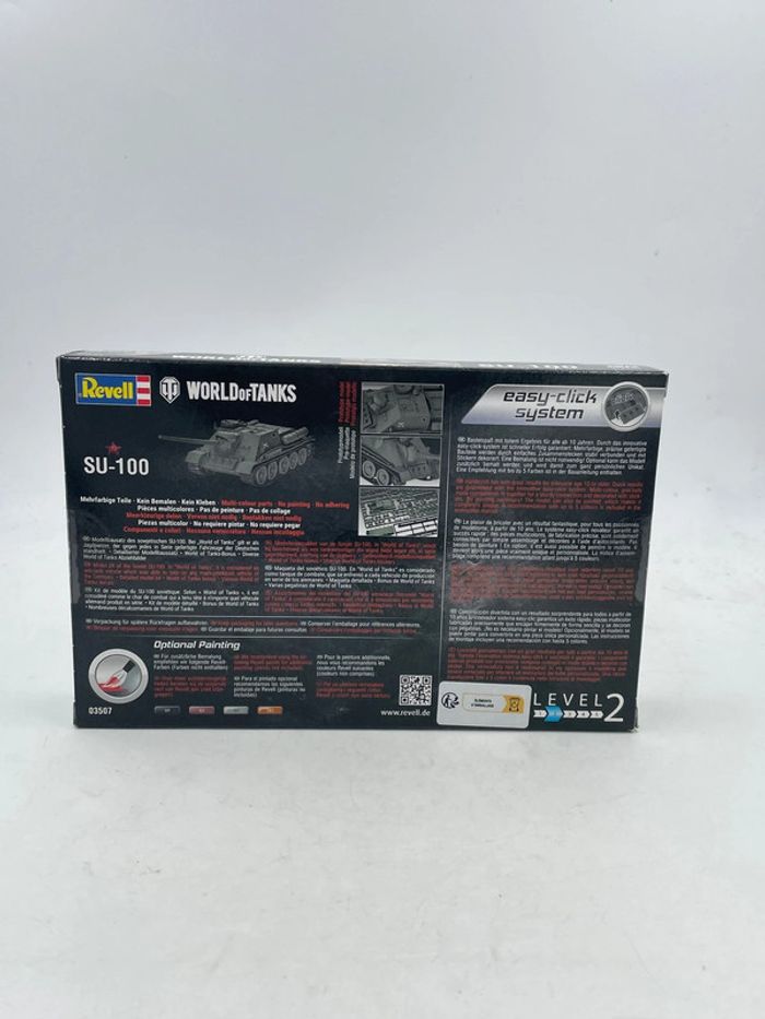 Maquette char militaire Revell World Of Tanks SU-100 1:72 neuf - photo numéro 2