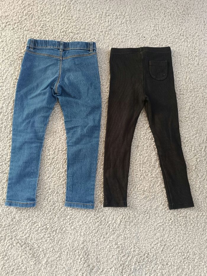 Lots pantalon fille 4 ans - photo numéro 2
