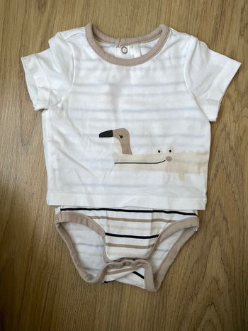 Combinaison été bébé 1 mois