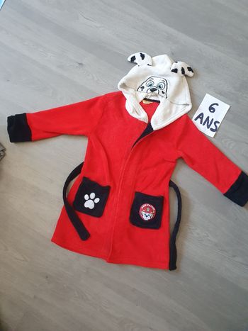 Peignoir polaire 6ans garçon