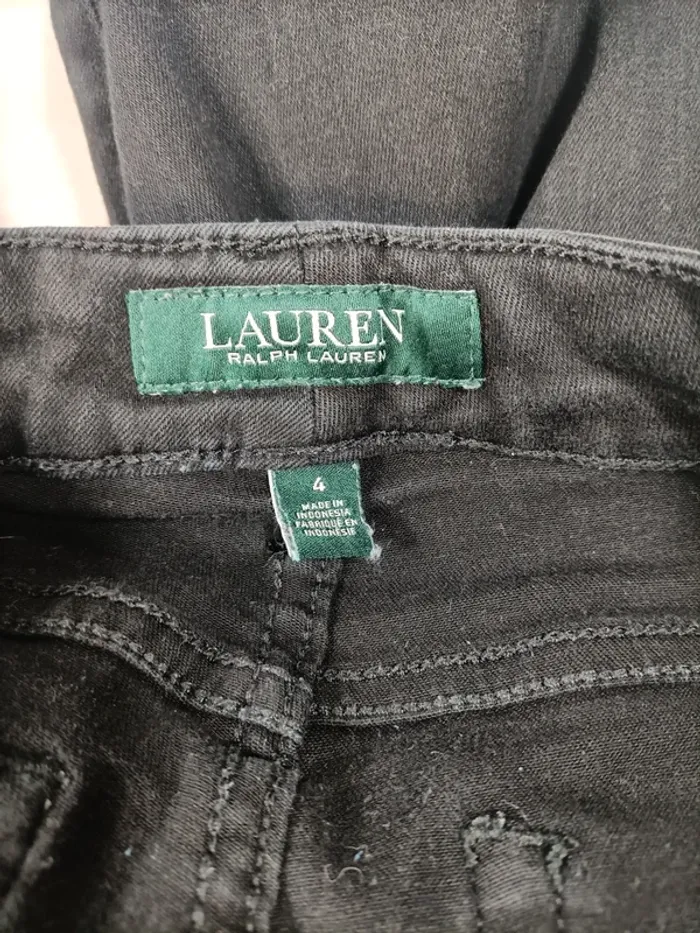 Pantalon Jean noir Ralph Lauren - taille S A063 - photo numéro 6