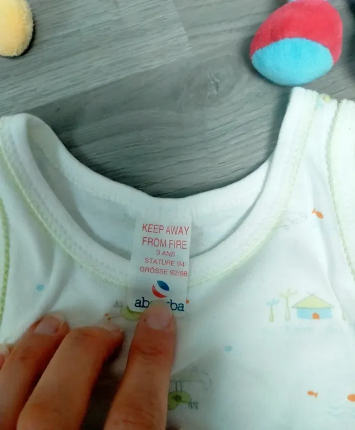 Body sans manches garçon 3 ans Absorba - photo numéro 2