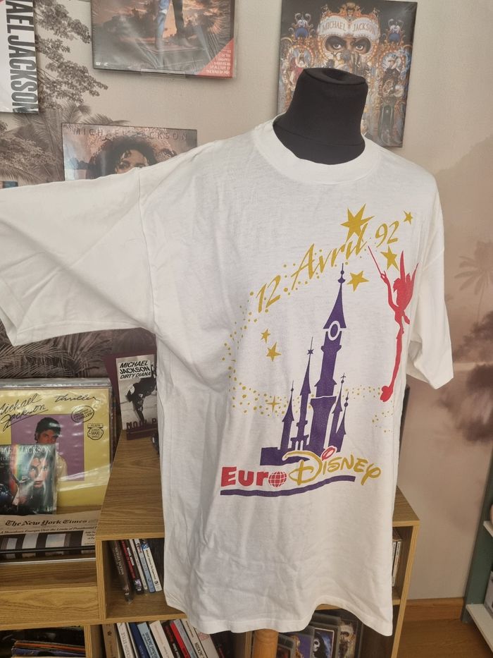T-shirt Vintage 12 avril 1992 Eurodisney - photo numéro 3