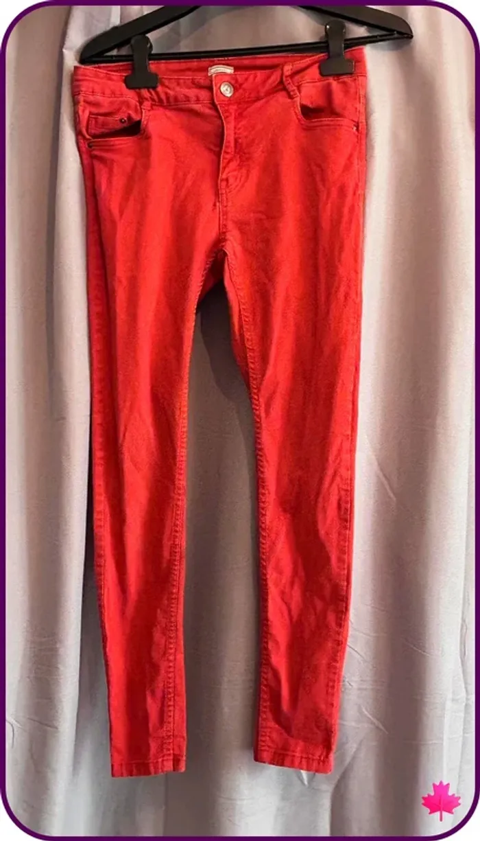 🌷jeans pimkie rouge🌷