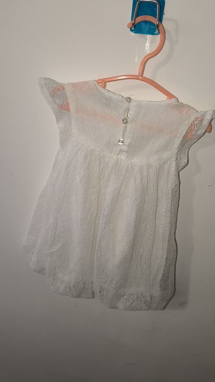 Magnifique robe baptême ou autre taille 12 mois - photo numéro 7