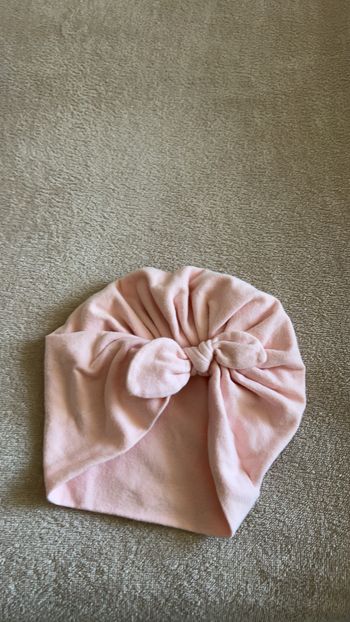 Bonnet rose fille