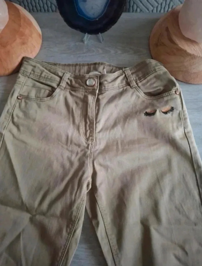 pantalons taille 10 ans lot de 3 - photo numéro 4