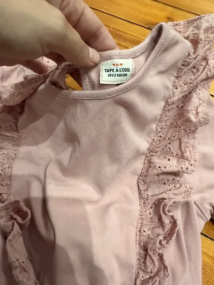 Robe vieux rose râpé à l’œil 10a - photo numéro 2