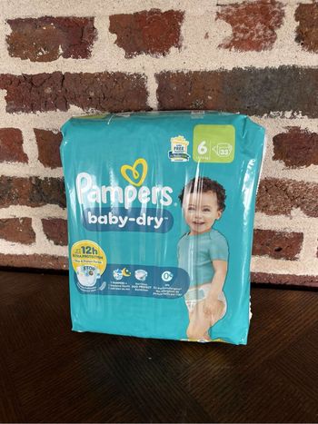 Pampers taille 6