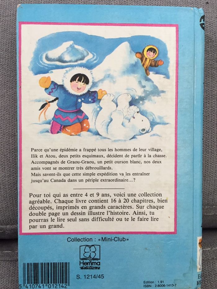 AA22-Livre: ilik et atou, les petits esquimaux - photo numéro 2