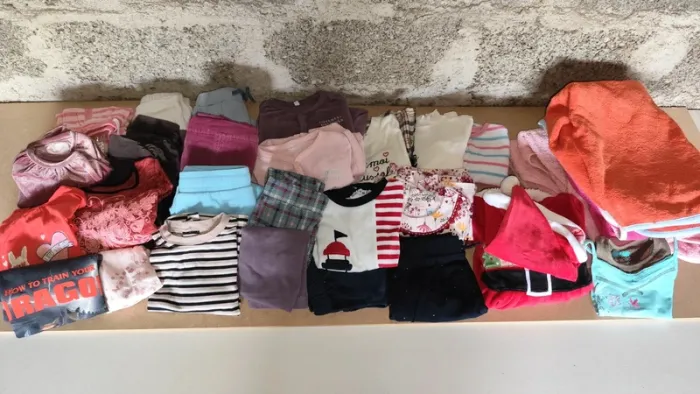 Gros lots de vêtements bébé filles