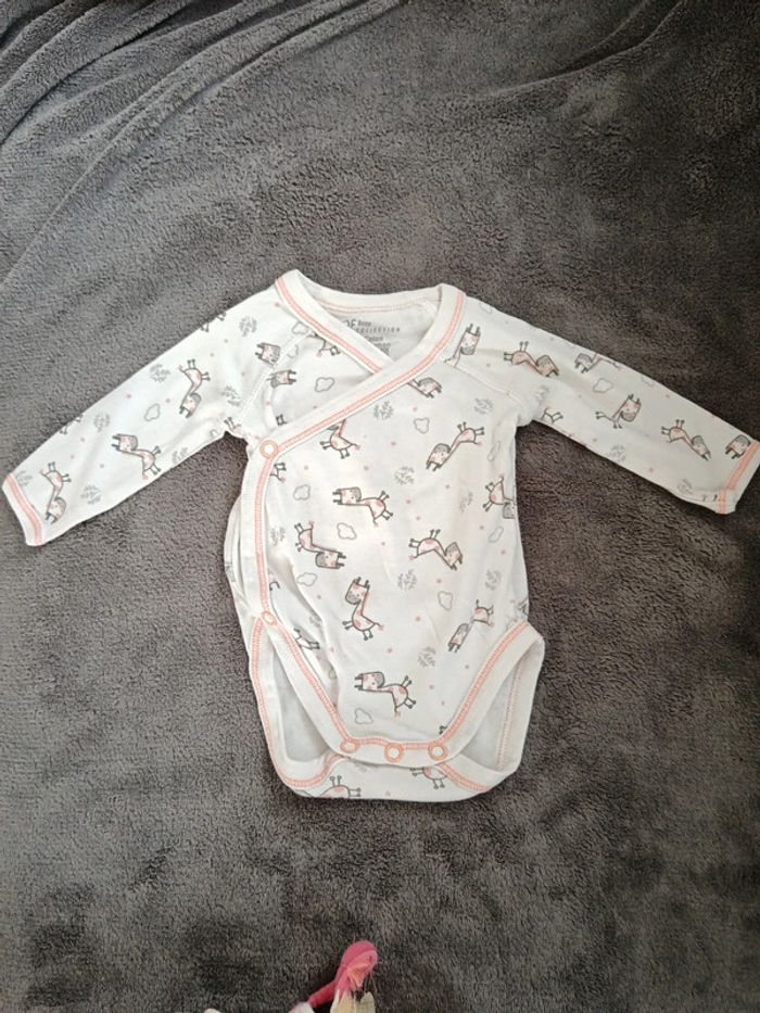 Lot bodies 1mois fille - photo numéro 3