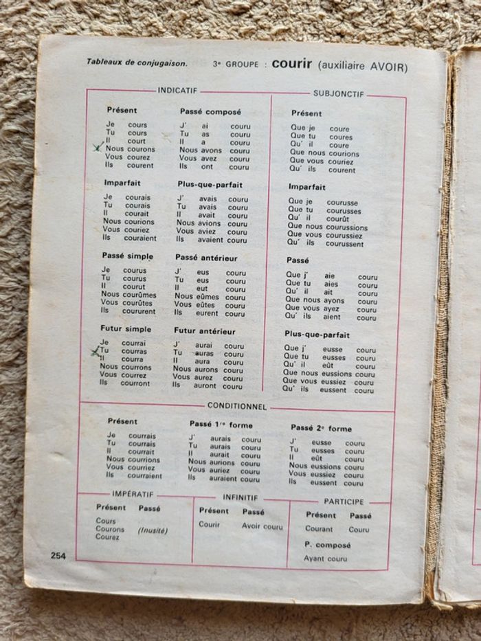 Manuel scolaire de collection paru en 1967 Grammaire fonctionnelle de R. Vaillot - photo numéro 13