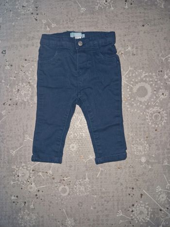 Pantalon bleu obaibi 6 mois