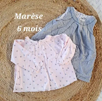 Robe + haut Marèse 6 mois fille