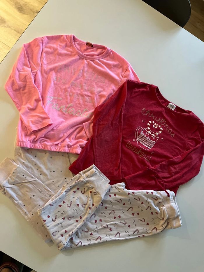 Lot 2 pyjamas fille TAO 10 ans