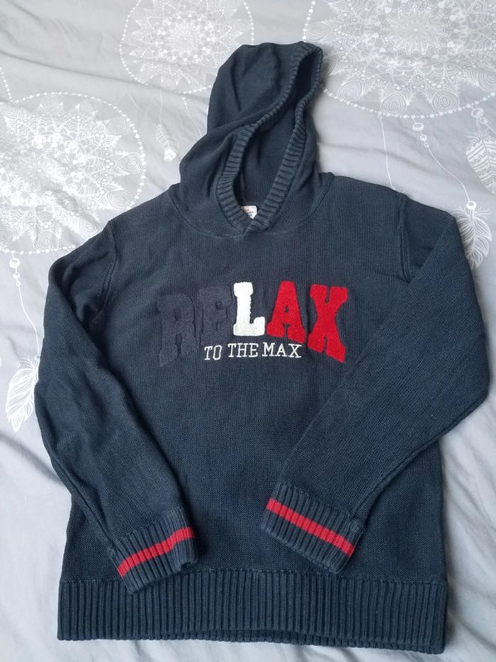Pull à capuche