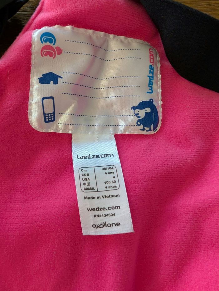 Salopette ski 4 ans - photo numéro 4