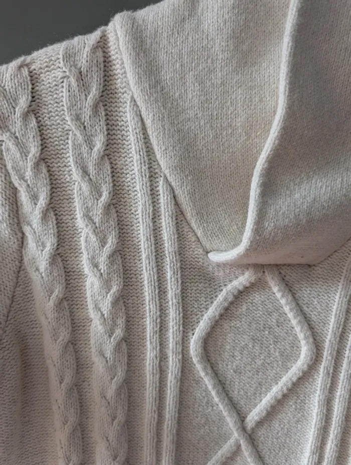 Pull à col crème - photo numéro 2
