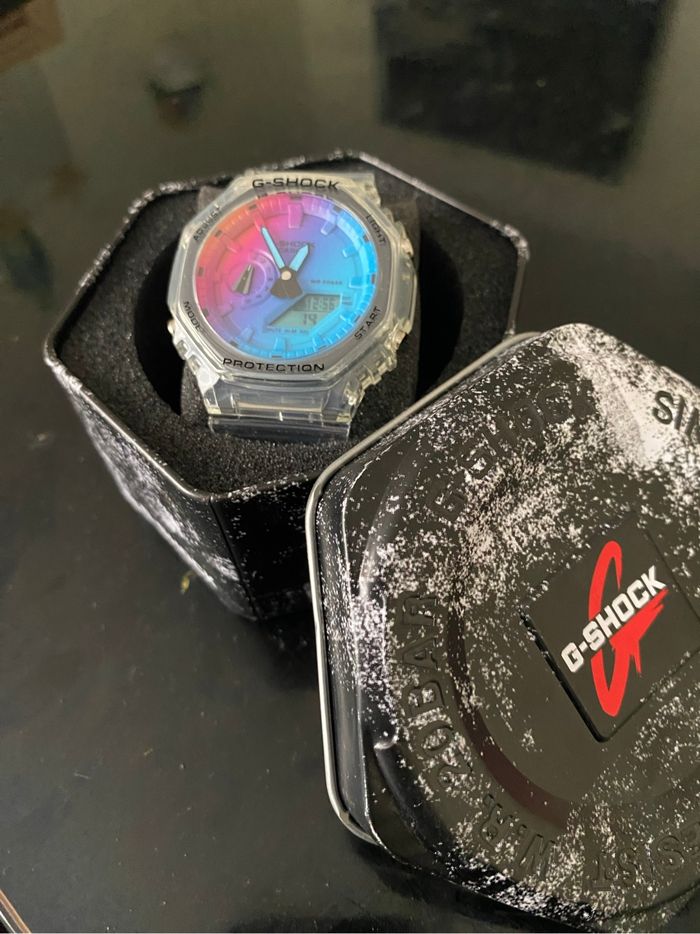 Montre G Shock transparente multicolore - photo numéro 3