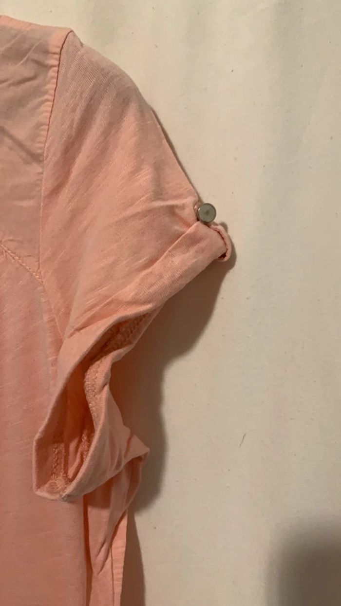 T-shirt léger rose bonbon - photo numéro 3