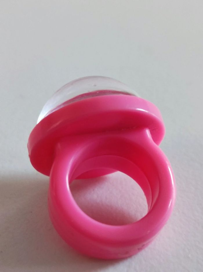 Bague barbie rose Mattel / enfant - photo numéro 2
