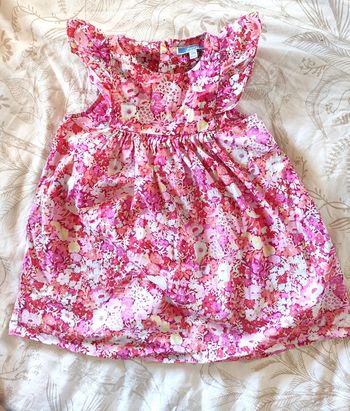 Robe à fleurs 18 mois Jacadi