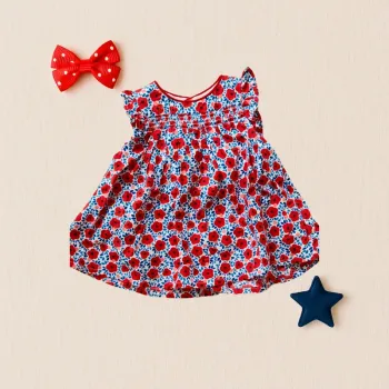 Robe Obaïbi fleurie 🌸 3-6 mois (62cm) Fille