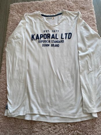 Teeshirt manches longues taille M Kaporal