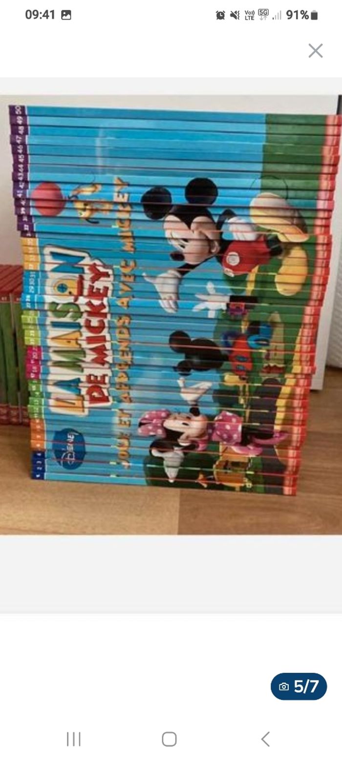 Lot Maison de Mickey et livre puzzle - photo numéro 5