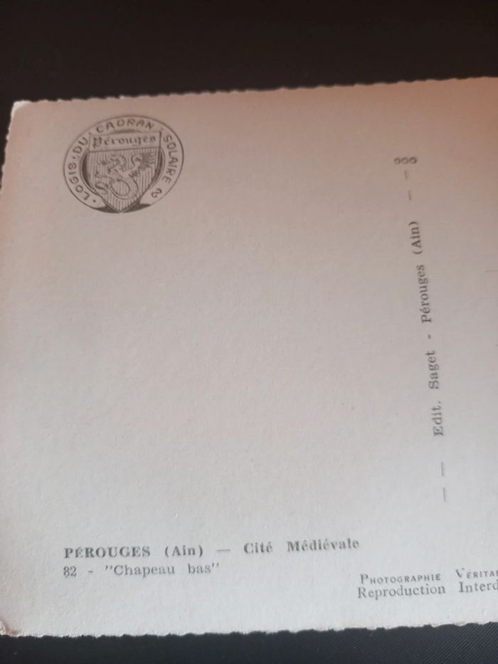 Carte postale de Pérouges la cité médiévale - photo numéro 3