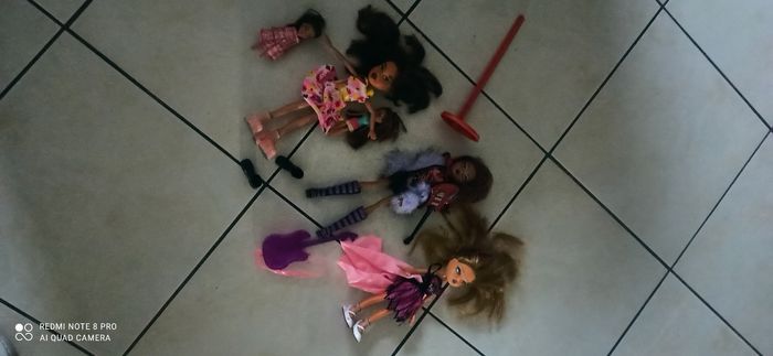Lot de poupées bratz