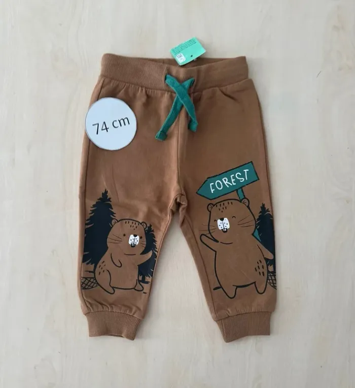 Pantalon garçon taille 6-9 mois 74 cm