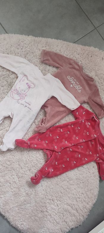 Lot pyjama 1 mois