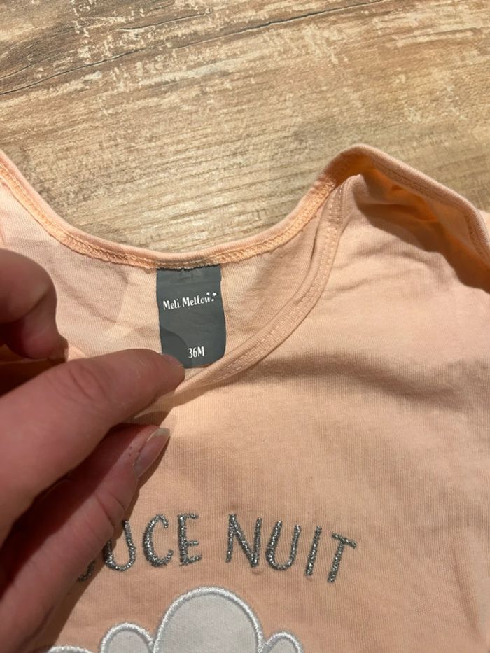 Tes shirt de nuit 36 mois - photo numéro 2