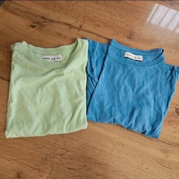 Lot de 2 t-shirts 7-8 ans garçon