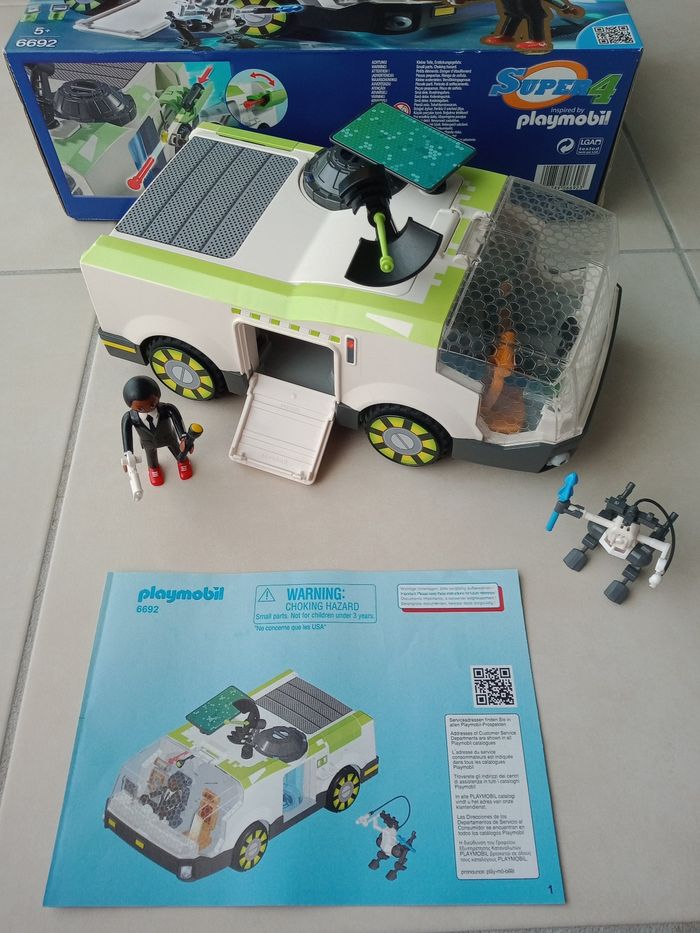 Playmobil Super 4 Le techno-caméléon - photo numéro 3