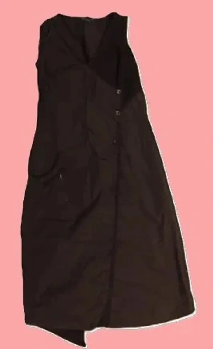 🍂 Robe Longue Sans Manches – Automne/Hiver – Taille 36