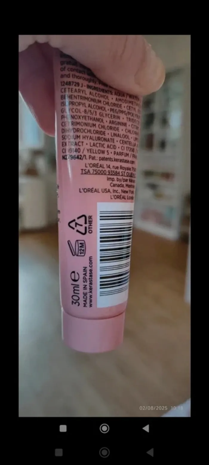 Kérastase 2x30 ml Masque Capillaire Combleur Chroma Filler - photo numéro 5