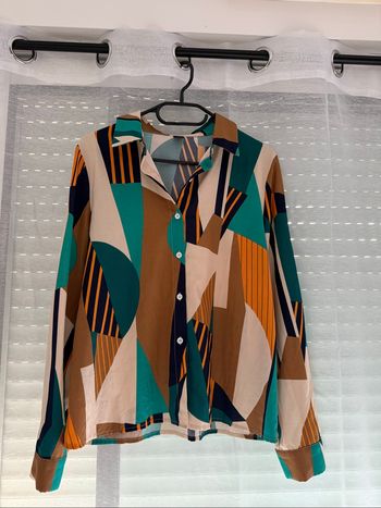 Chemise multicolore Shein - Taille M - Neuve jamais portée