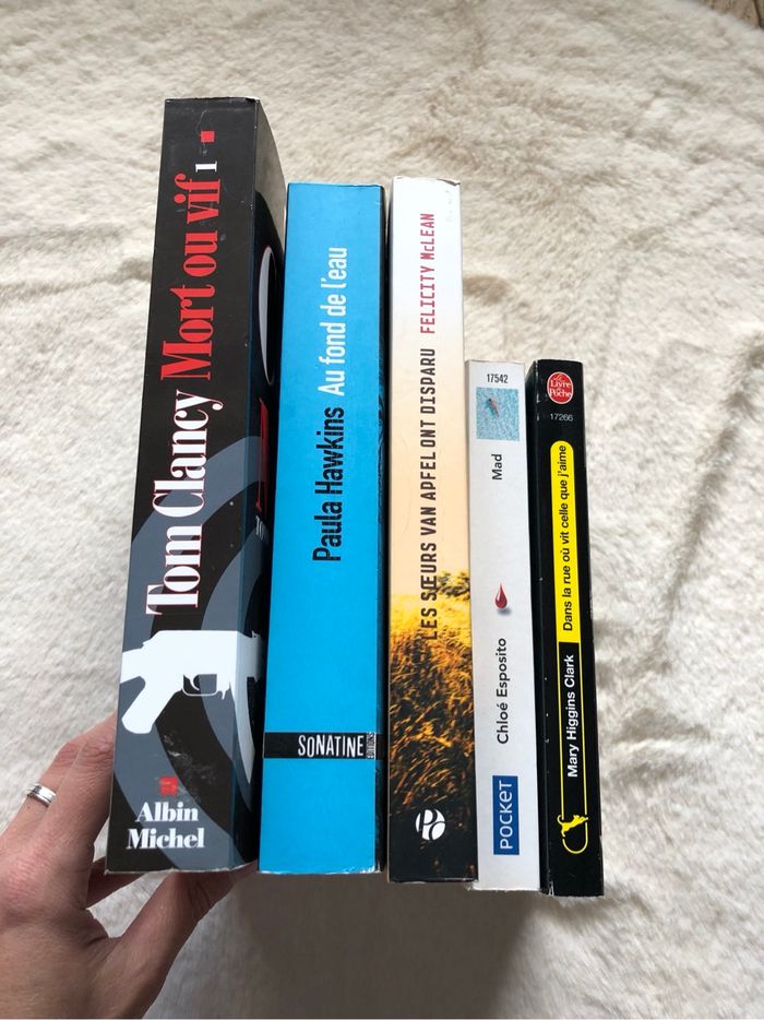 Lot 5 romans policiers thriller - photo numéro 8