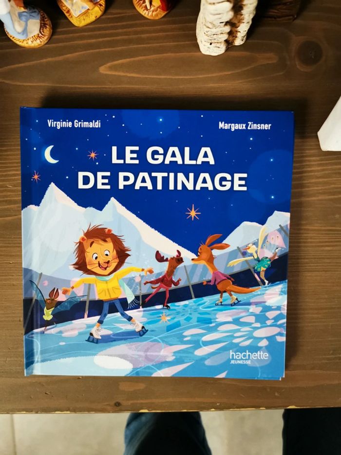 Livre "le gala de patinage" esprit sportif